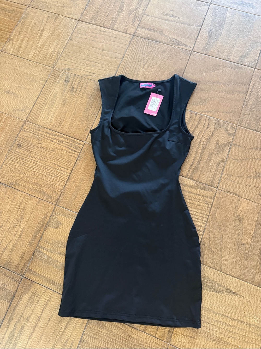 Edikted Backless Mini Dress with Scoop Neck